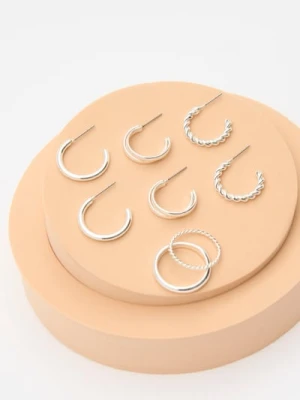 Sinsay - Zestaw biżuterii - srebrny