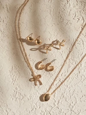 Sinsay - Zestaw biżuterii - złoty