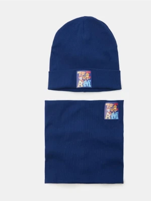 Sinsay - Zestaw czapka i komin PAW Patrol - granatowy