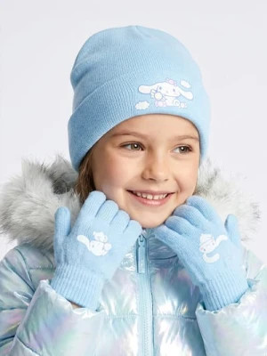 Sinsay - Zestaw: Czapka z rękawiczkami Cinnamoroll - błękitny