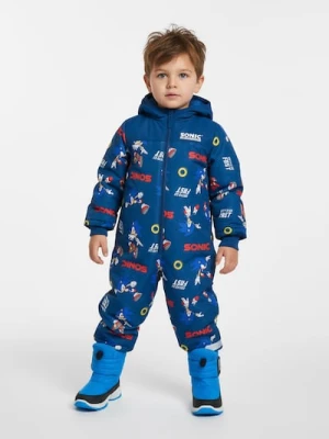 Sinsay - Zimowy kombinezon Sonic the Hedgehog - granatowy