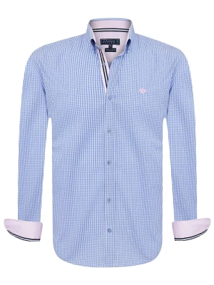 SIR RAYMOND TAILOR Koszula "Caro" - Regular fit - w kolorze błękitnym rozmiar: 3XL