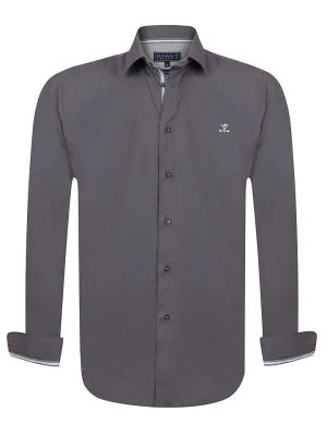 SIR RAYMOND TAILOR Koszula "Chad" - Regular fit - w kolorze antracytowym rozmiar: L