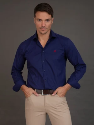 SIR RAYMOND TAILOR Koszula "Moss" w kolorze granatowym rozmiar: XL