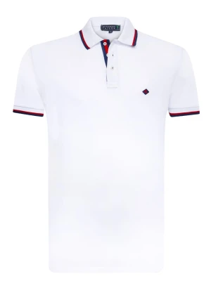 SIR RAYMOND TAILOR Koszulka polo "Amsterdam" w kolorze białym rozmiar: 3XL