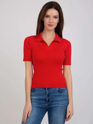 SIR RAYMOND TAILOR Koszulka "Sofia" w kolorze czerwonym rozmiar: L