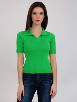 SIR RAYMOND TAILOR Koszulka "Sofia" w kolorze zielonym rozmiar: S