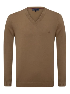 SIR RAYMOND TAILOR Sweter "Los Angeles" w kolorze khaki rozmiar: XXL