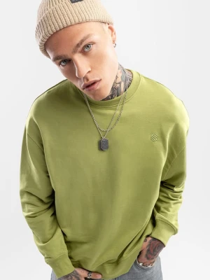 Siroko Bluza "Tree" w kolorze zielonym rozmiar: L