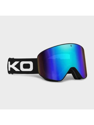 Siroko Gogle narciarskie unisex "GX Frontside" w kolorze czarno-niebieskim rozmiar: onesize