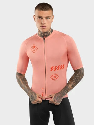 Siroko Koszulka kolarska "Bio Nomad" w kolorze czerwonym rozmiar: XL