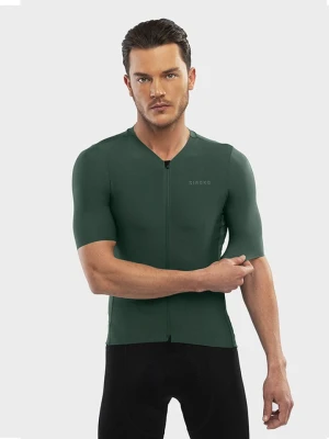 Siroko Koszulka kolarska "SRX PRO Dauphiné" w kolorze khaki rozmiar: XL