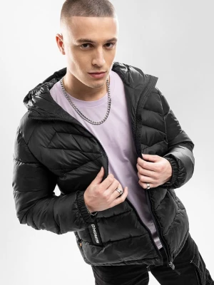 Siroko Kurtka pikowana "Pop" w kolorze czarnym rozmiar: XL