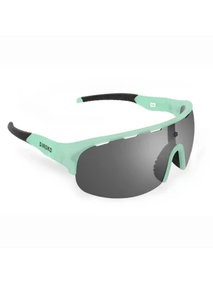 Siroko Okulary sportowe unisex "PhotoChromic" w kolorze turkusowo-szarym rozmiar: onesize