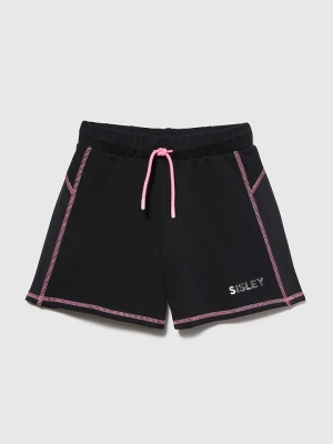 Sisley Bermudy w kolorze czarnym rozmiar: 122