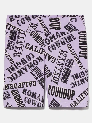 Sisley Bermudy w kolorze fioletowym rozmiar: 168