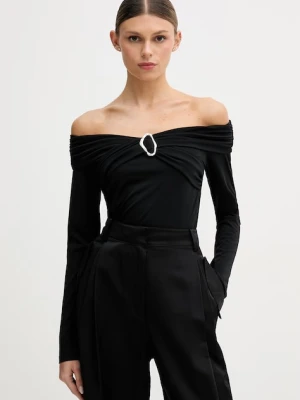 Sisley bluzka damska z wiskozy