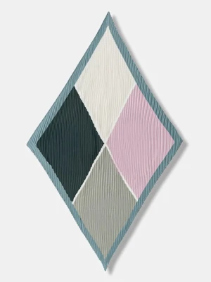 Sisley chusta damska kolor multicolor 6Q42WU025