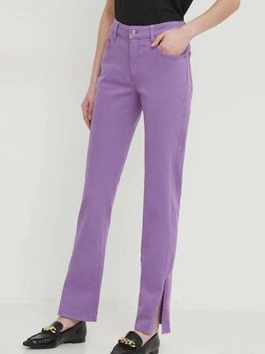 Sisley jeansy damskie high waist