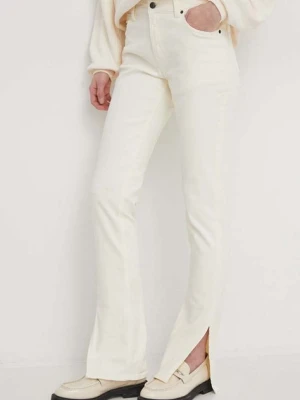 Sisley jeansy damskie high waist