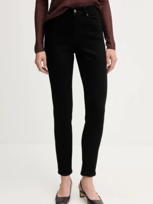 Sisley jeansy damskie kolor czarny 47KZLE044