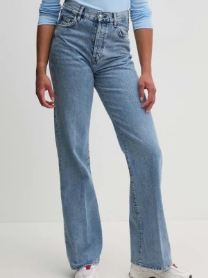 Sisley jeansy damskie kolor niebieski 489XLE02F