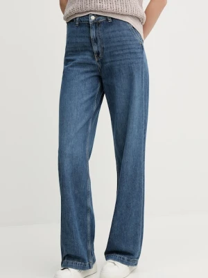 Sisley jeansy damskie kolor niebieski 4RBXLF077