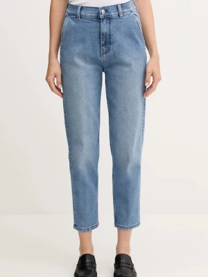 Sisley jeansy damskie kolor niebieski 4TAYLF06G