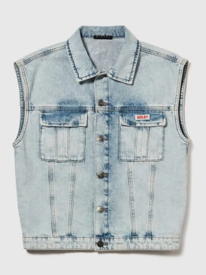 Sisley Kamizelka w kolorze błękitnym rozmiar: 130