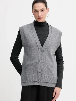Sisley kamizelka z dodatkiem wełny
