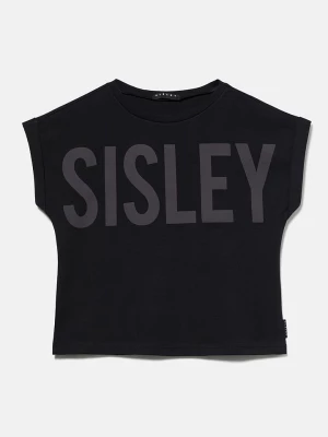 Sisley Koszulka w kolorze czarnym rozmiar: 122