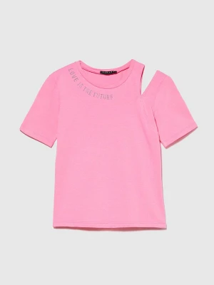 Sisley Koszulka w kolorze jasnoróżowym rozmiar: 160