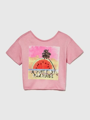 Sisley Koszulka w kolorze jasnoróżowym rozmiar: 160