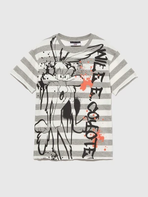 Sisley Koszulka w kolorze jasnoszarym rozmiar: 122