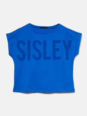 Sisley Koszulka w kolorze niebieskim rozmiar: 150
