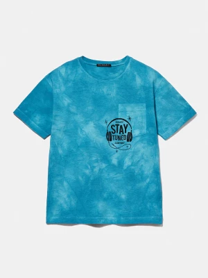 Sisley Koszulka w kolorze niebieskim rozmiar: 168