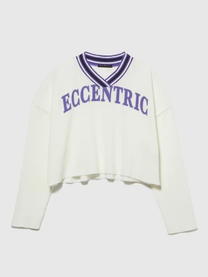 Sisley Koszulka w kolorze niebiesko-kremowym rozmiar: 168