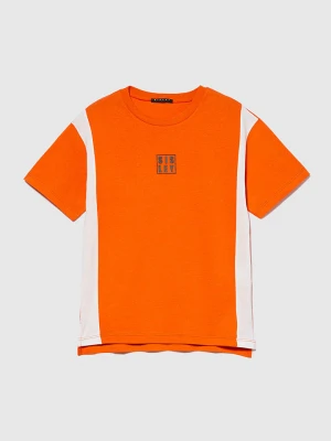 Sisley Koszulka w kolorze pomarańczowym rozmiar: 140