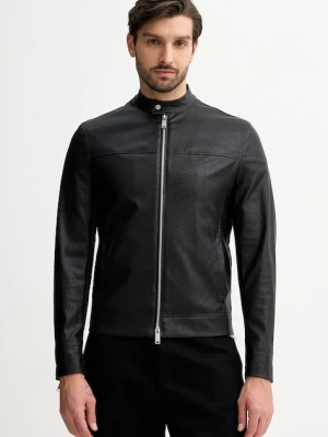 Sisley kurtka kolor czarny przejściowa 21DYSN047