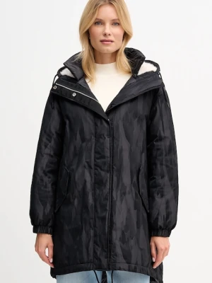 Sisley kurtka kolor czarny przejściowa 25E3LN068
