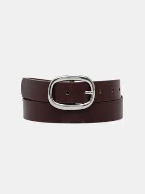 Sisley pasek damski kolor bordowy 6GYWWL02T