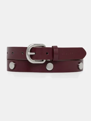 Sisley pasek damski kolor bordowy 6QBXWL037