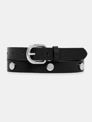 Sisley pasek damski kolor czarny 6QBXWL037