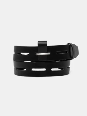 Sisley pasek damski kolor czarny 6TILWL02U