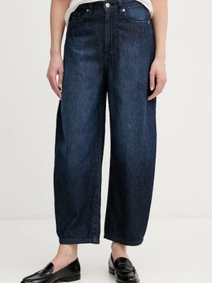 Sisley spodnie damskie bawełniane