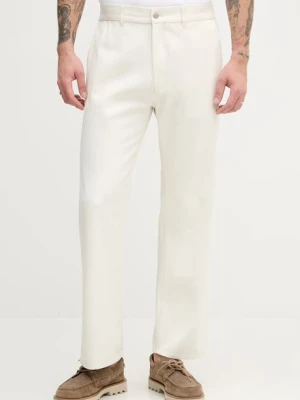 Sisley Spodnie męskie z bawełną
