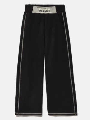 Sisley Spodnie w kolorze czarnym rozmiar: 122