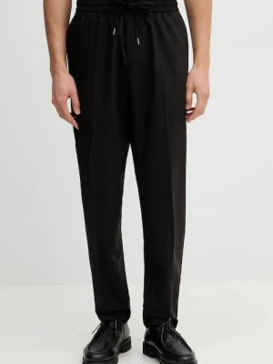 Sisley spodnie z domieszką wełny