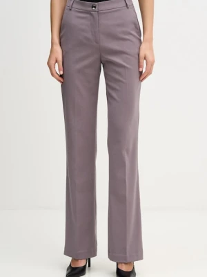 Sisley spodnie z domieszką wełny