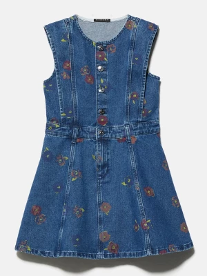 Sisley Sukienka dżinsowa w kolorze granatowym rozmiar: 168